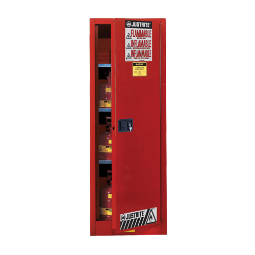 Armoire de s&eacute;curit&eacute; pour produits inflammables EX Slimline Sure-Grip , 22 gal., 3 tablettes NRZ Safety Inc.