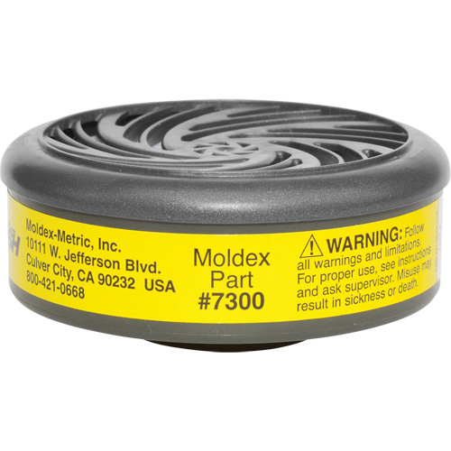 7000/9000 Series Respirator Filters, Gas/Vapour Cartridge, Organic Vapour/Acid Gas NRZ Safety Inc.