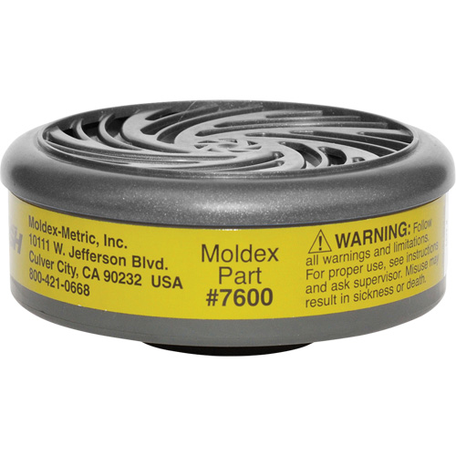 7000/9000 Series Respirator Filters, Gas/Vapour Cartridge, Multi Gas/Organic Vapour NRZ Safety Inc.