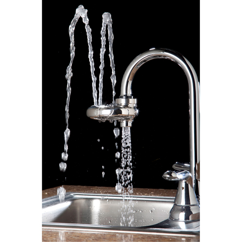 Axion&reg; Eye/Face Wash Station, Sink Mount Installation, Stainless Steel Bowl NRZ Safety Inc.