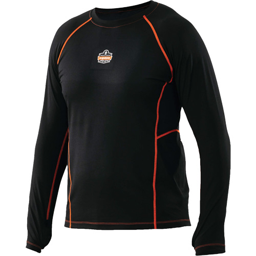 Maillots thermiques &agrave; manches longues, Hommes, Moyen, Noir NRZ Safety Inc.