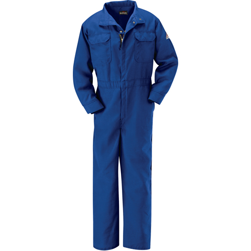 Combinaisons de premi&egrave;re qualit&eacute; r&eacute;sistantes aux flammes, Taille 38, Bleu royal, 5,1 cal/cm² NRZ Safety Inc.
