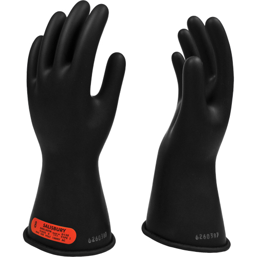 Gants isolants en caoutchouc Salisbury, ASTM classe 0, Taille 7, 11" lo NRZ Safety Inc.