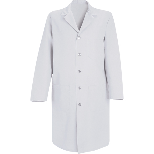 Lab Coats, Poly-Cotton, 32, White NRZ Safety Inc.