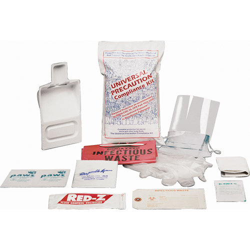 Fluid Spill Clean-Up Kit, Hazmat, Bag, None Absorbancy NRZ Safety Inc.