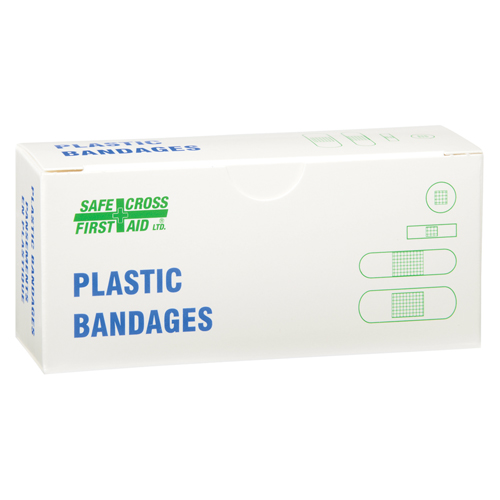 Bandages, Assorted, Plastic, Sterile NRZ Safety Inc.