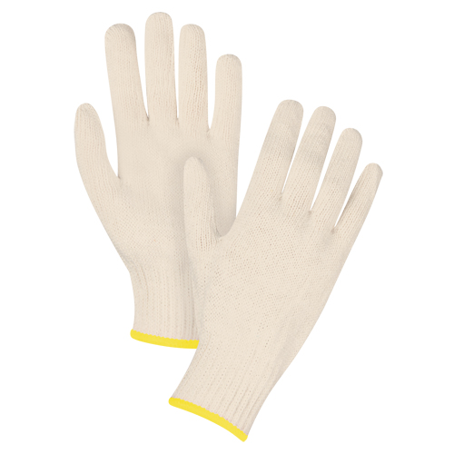 Gants en tricot de poids lourd, Poly/coton, Calibre 7, 2T-Grand NRZ Safety Inc.