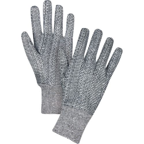 Gants de jersey, T-Grand, Poivre et sel, Non doubl&eacute;, Poignet en tricot NRZ Safety Inc.