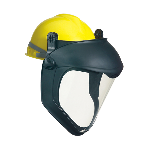 &eacute;cran facial Uvex Bionic avec adaptateur pour casque de s&eacute;curit&eacute;, Polycarbonate NRZ Safety Inc.