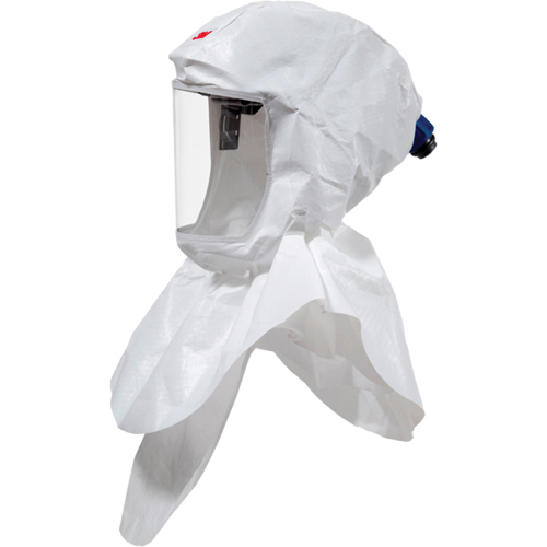 Versaflo Hood Assembly with Inner Collar and Premium Head Suspension, Universal, Soft Top, Double Shroud NRZ Safety Inc.