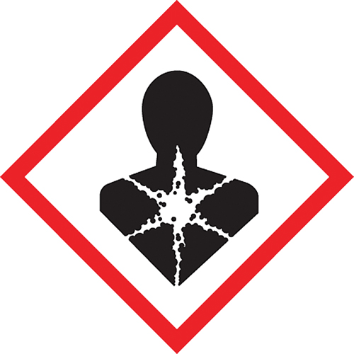 &eacute;tiquettes avec pictogrammes SGH, Papier, Rouleau, 4" lo x 4" la NRZ Safety Inc.