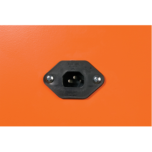 Emergency Preparedness Storage Cabinets, Steel, 4 Shelves, 65" H x 43" W x 18" D, Orange NRZ Safety Inc.