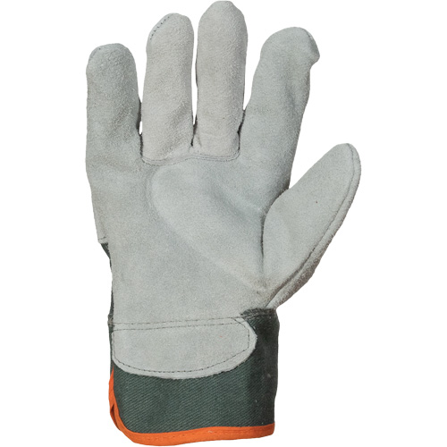 Gants d'ajusteur Endura, Grand, Paume en Cuir refendu, Doublure en Coton NRZ Safety Inc.