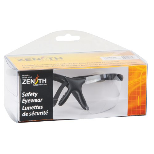 Z1800 Series Reader Safety Glasses, Anti-Scratch, Clear, 2.5 Diopter NRZ Safety Inc.