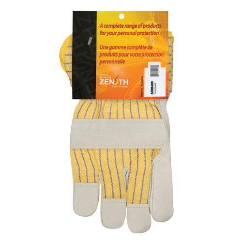 Gants d'ajusteur doubl&eacute;s pour l'hiver &agrave; chaleur sup&eacute;rieure, Grand, Paume en Cuir fleur de vache, Doublure en Thinsulate NRZ Safety Inc.