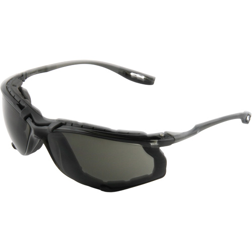 Virtua Safety Glasses with Foam Gasket, Grey/Smoke Lens, Anti-Fog, ANSI Z87+/Meets/Exceeds CSA Z94.3 NRZ Safety Inc.