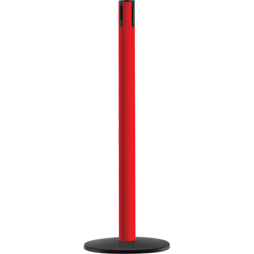 Advance TensaBarrier&reg; - Receiver Post, 36" High, Red NRZ Safety Inc.