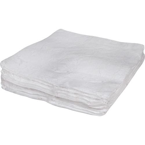 Premium Meltblown Sorbent Pads, Oil Only, 30" x 30", 50 gal. Absorbancy NRZ Safety Inc.