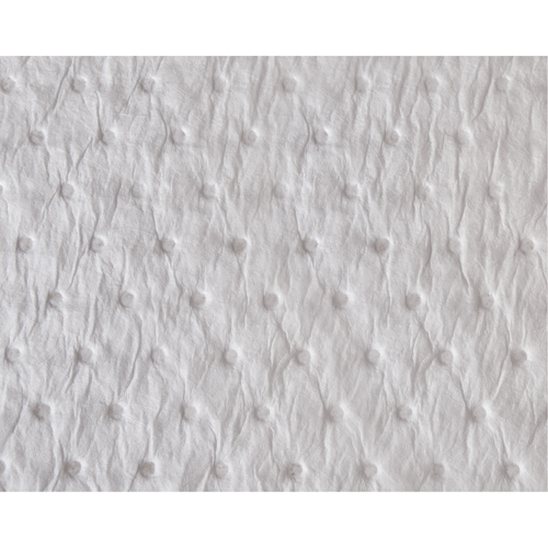 Feuilles absorbantes en fibres fines de premi&egrave;re qualit&eacute;, Huile seulement, 15" x 17", 25 gal. d'absorption NRZ Safety Inc.