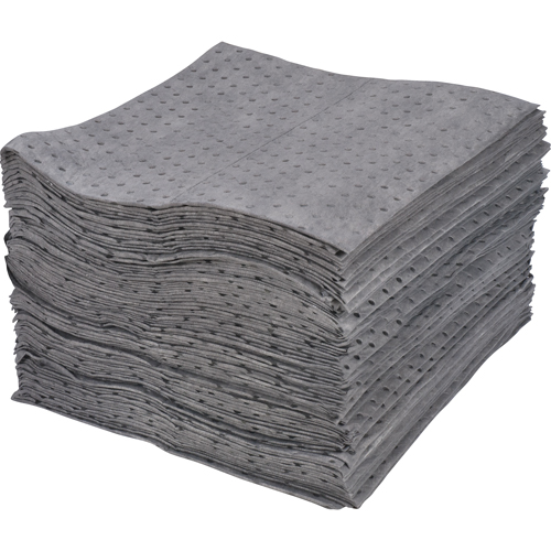 Premium Laminated (SMS) Sorbent Pads, Universal, 15" x 17", 30 gal. Absorbancy NRZ Safety Inc.