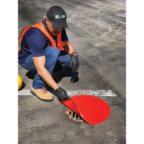 Tapis pour drain Ultra-Drain Seals, Circulaire, 42" dia. NRZ Safety Inc.