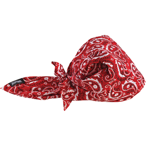 Bandeaux en triangle 6710CT de refroidissement en tissu de serviette Chill-Its, Rouge NRZ Safety Inc.