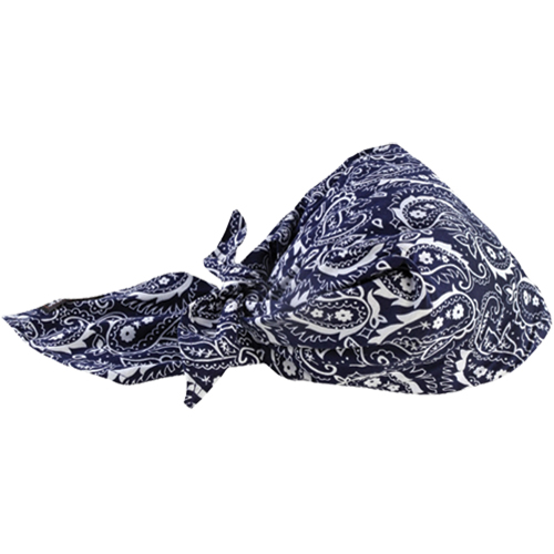 Bandeaux en triangle 6710CT de refroidissement en tissu de serviette Chill-Its, Bleu NRZ Safety Inc.