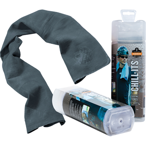 Chill-Its&reg; 6602 Cooling Towels, Grey NRZ Safety Inc.