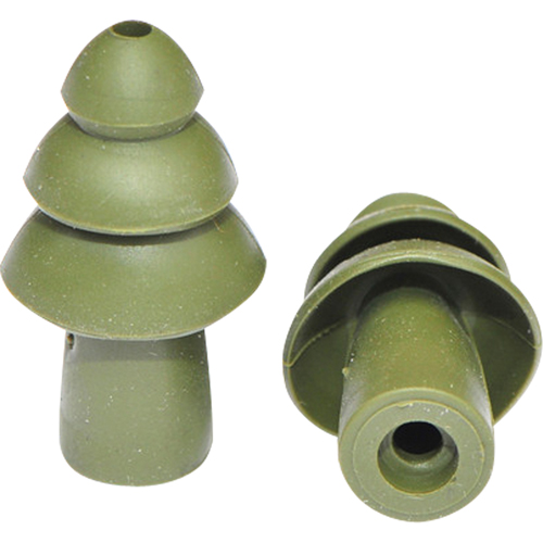 Embouts de rechange pour bouchons d'oreilles BattlePlugs, Sans cordon, Vrac - Sac en poly, 24 dB NRR, Moyen NRZ Safety Inc.