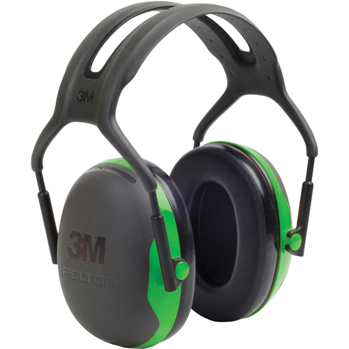 Peltor X Series Earmuffs, Headband, 22 NRR dB NRZ Safety Inc.