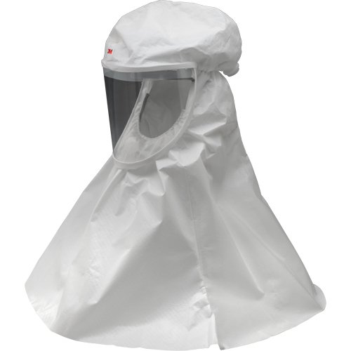 Cagoule &eacute;conomique Versaflo, Grand/Moyen, Coiffe souple, Bavette Simple NRZ Safety Inc.