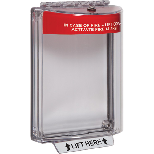 Universal Stopper&reg; Fire Alarm Covers, Flush NRZ Safety Inc.