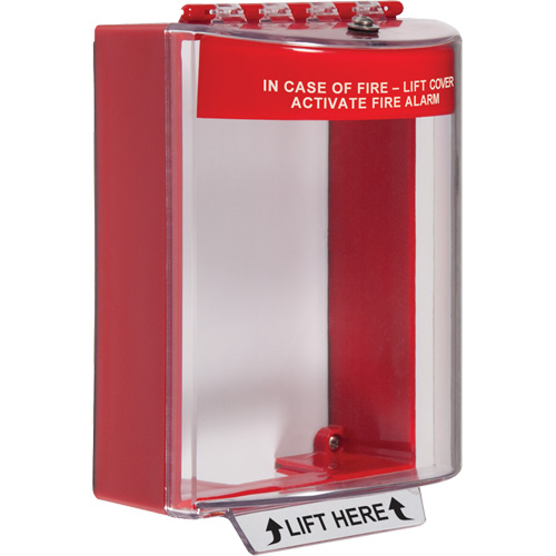Universal Stopper&reg; Fire Alarm Covers, Surface NRZ Safety Inc.