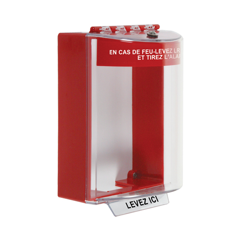 Universal Stopper&reg; Fire Alarm Covers, Surface NRZ Safety Inc.