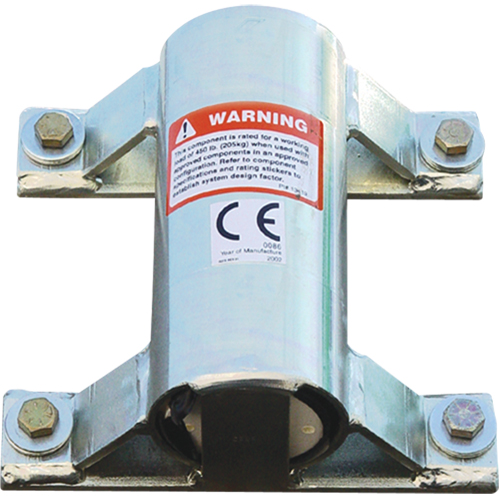 Syst&egrave;mes de sauvetage pour espaces clos - Composants de la potence - Bases fixes permanentes de pointe NRZ Safety Inc.