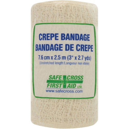 Bandage de cr&ecirc;pe en rouleau, 97-1/5" lo x 3" la, Classe 1 NRZ Safety Inc.