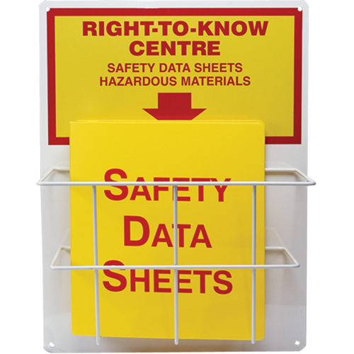 Panneaux de style panier, Anglais, Compris reliures NRZ Safety Inc.