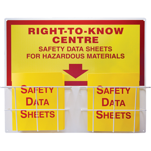 Panneaux de style panier, Anglais, Compris reliures NRZ Safety Inc.