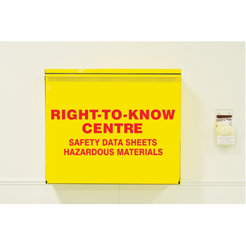 Armoires de rangement, Anglais, Compris reliures NRZ Safety Inc.