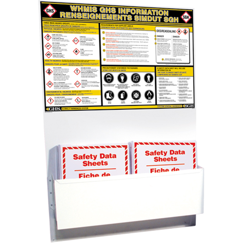 GHS Information Stations, English & French, Binders Included NRZ Safety Inc.