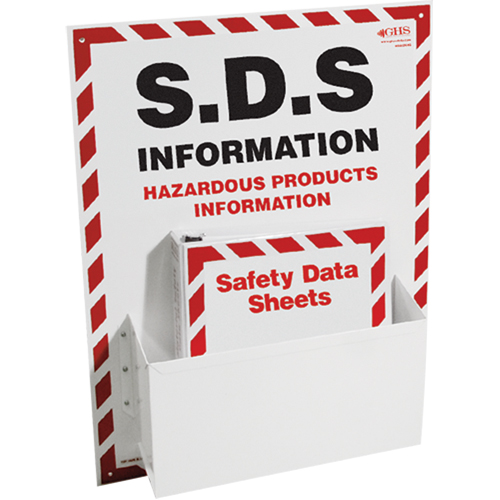 MSDS or SDS Information Centres, English, Binders Included NRZ Safety Inc.