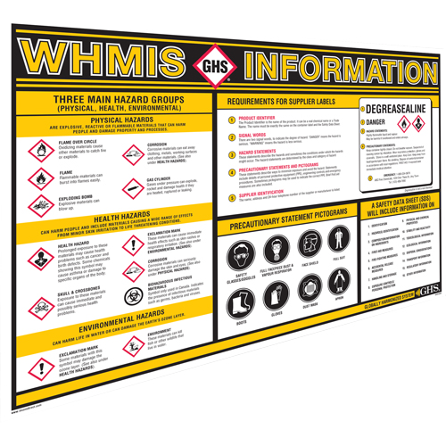 GHS Information Wall Charts NRZ Safety Inc.