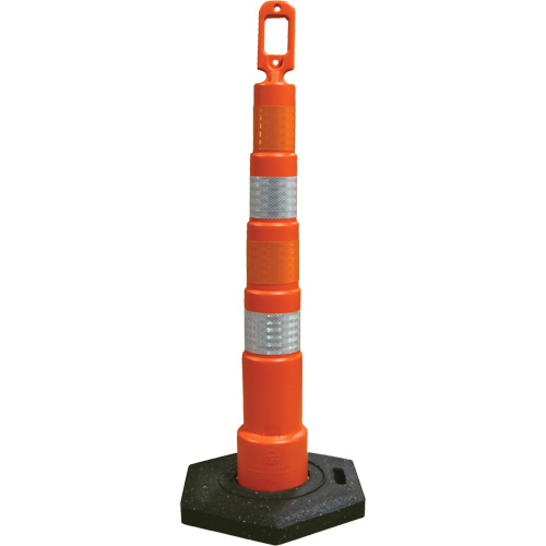 Grip N Go Trim Line Channelizers, 49" High, Orange NRZ Safety Inc.