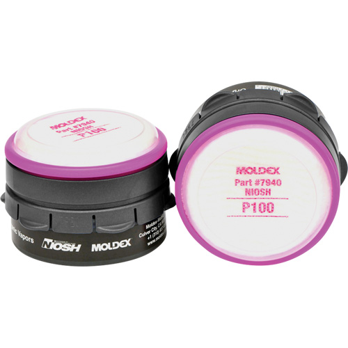 Respirator Cartridges, Combination Gas/Vapour Cartridge and Particulate Filter/Gas/Vapour Cartridge, Organic Vapour/P100 NRZ Safety Inc.