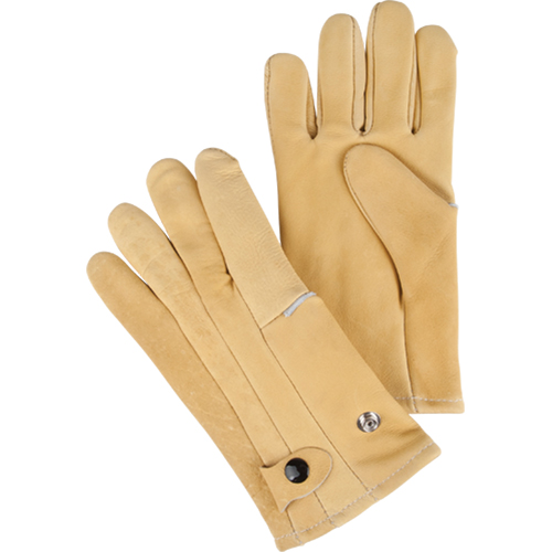 Gants de style conducteur, Grand, Paume en Cuir fleur de vache, Molleton NRZ Safety Inc.