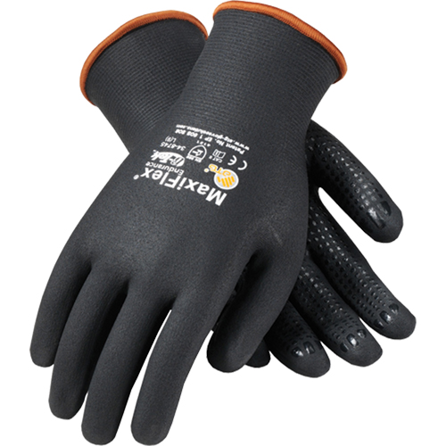 Gants ATG MaxiFlex Endurance 34-8745, 7/Petit, R&ecirc;vetement Mousse de nitrile, Calibre 15, Enveloppe en Nylon NRZ Safety Inc.