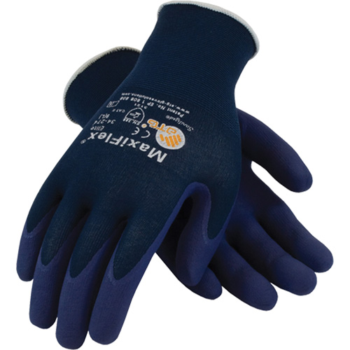 Gants ATG MaxiFlex Elite 34-274, 6/T-petit, R&ecirc;vetement Mousse de nitrile, Calibre 18, Enveloppe en Nylon NRZ Safety Inc.