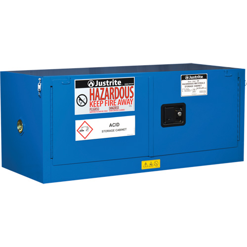 Armoires empilable pour rangement de mati&egrave;res dangereuses Sure-Grip Ex, 12 gal., 43" x 18" x 18" NRZ Safety Inc.
