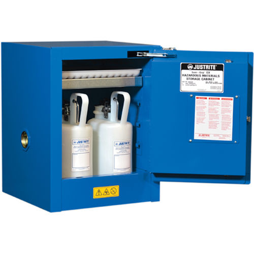 Armoires de comptoir doubl&eacute;es pour rangement de mati&egrave;res dangereuses Chem-Cor, 4 gal., 17" x 22" x 17" NRZ Safety Inc.