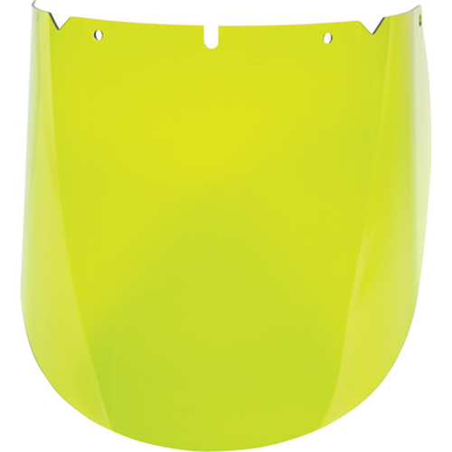 V-Gard&reg; Visor for Arc Flash Application, Polycarbonate, Green Tint NRZ Safety Inc.